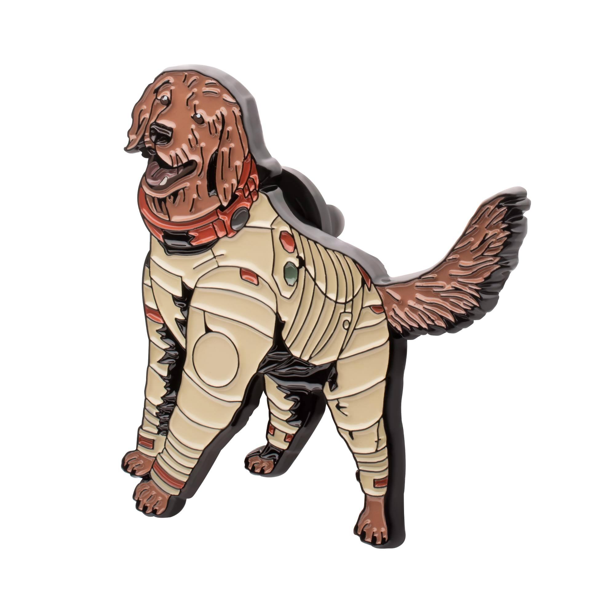 Alt View 10. Marvel - Marvel Guardians of the Galaxy 3 Cosmo Enamel Pin - Brown.