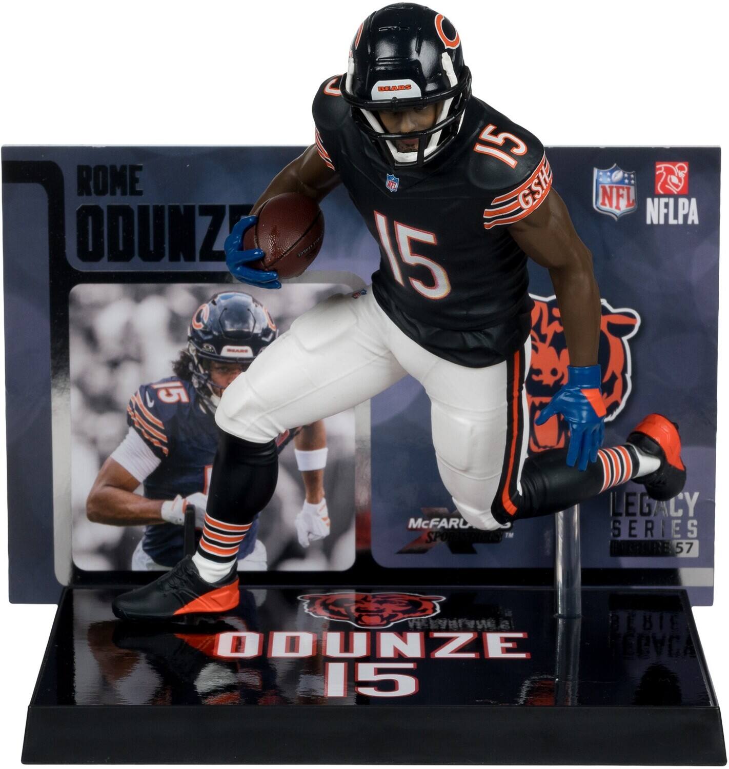 G -- 15 ROME ODUNZE 15 CO TS NFL NFLPA 15 MCFARLANE SPORTS LEGACY CY SERIES PUURE57 nRva 3I88 ODUNZE RECA 15