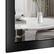 Alt View 2. LOVMOR - Rectangle Framed Wall Bathroom Vanity Mirror Accent Mirror - 18" x 26" - Black.