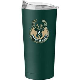 Logo Brands - Milwaukee Bucks 20oz. Flipside Powder Coat Tumbler - Multicolor