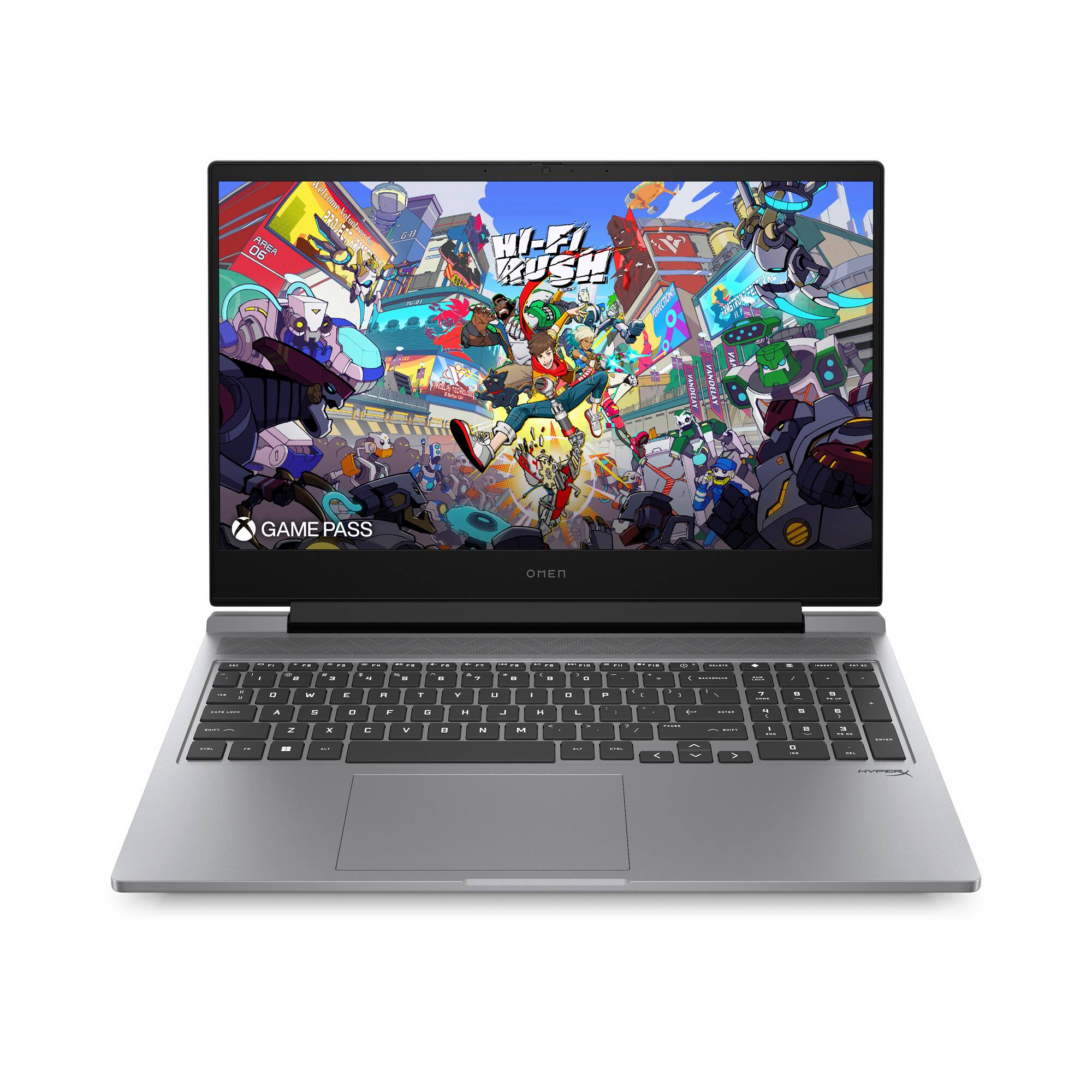HP - 16-AE0100NR 16.1" Laptop FHD Intel Core i7-14650HX With 16 GB DDR5 - NVIDIA GeForce RTX 4060 512GB SSD - Meteor silver
