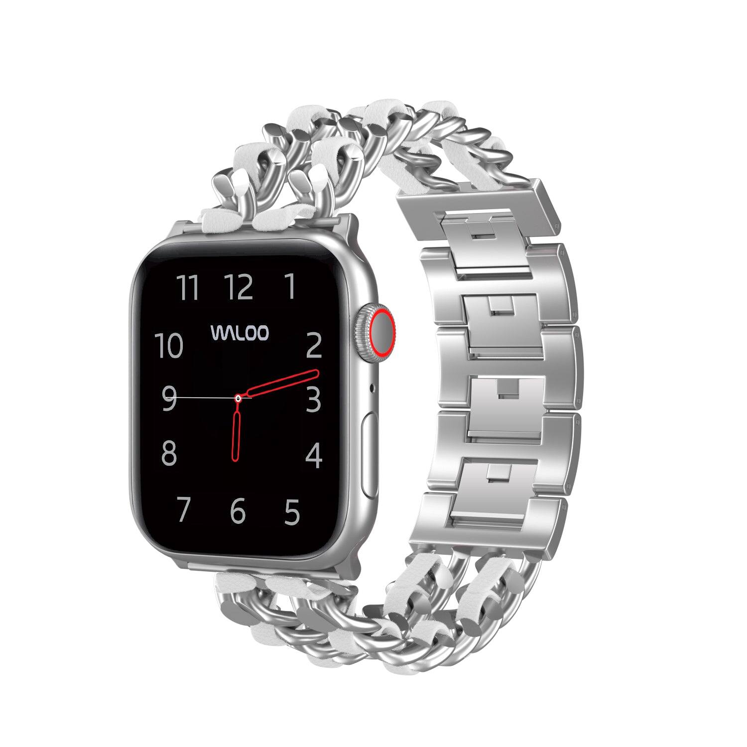 Silver/White