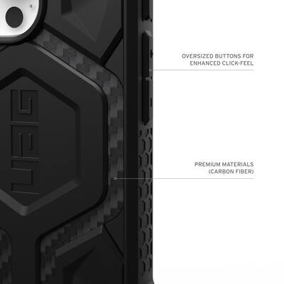 UAG iPhone 16用 MagSafe対応ケース MONARCH PRO カーボン