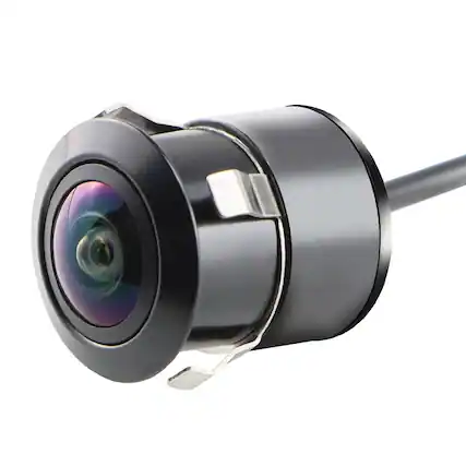 Front. Cluzine - AHD 1080P Flush Mount Car Backup Camera, 170° Fisheye, Starlight Night Vision, IP68 Waterproof.