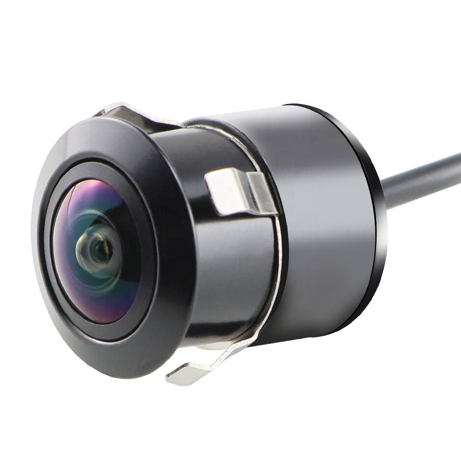 Front. Cluzine - AHD 1080P Flush Mount Car Backup Camera, 170° Fisheye, Starlight Night Vision, IP68 Waterproof.