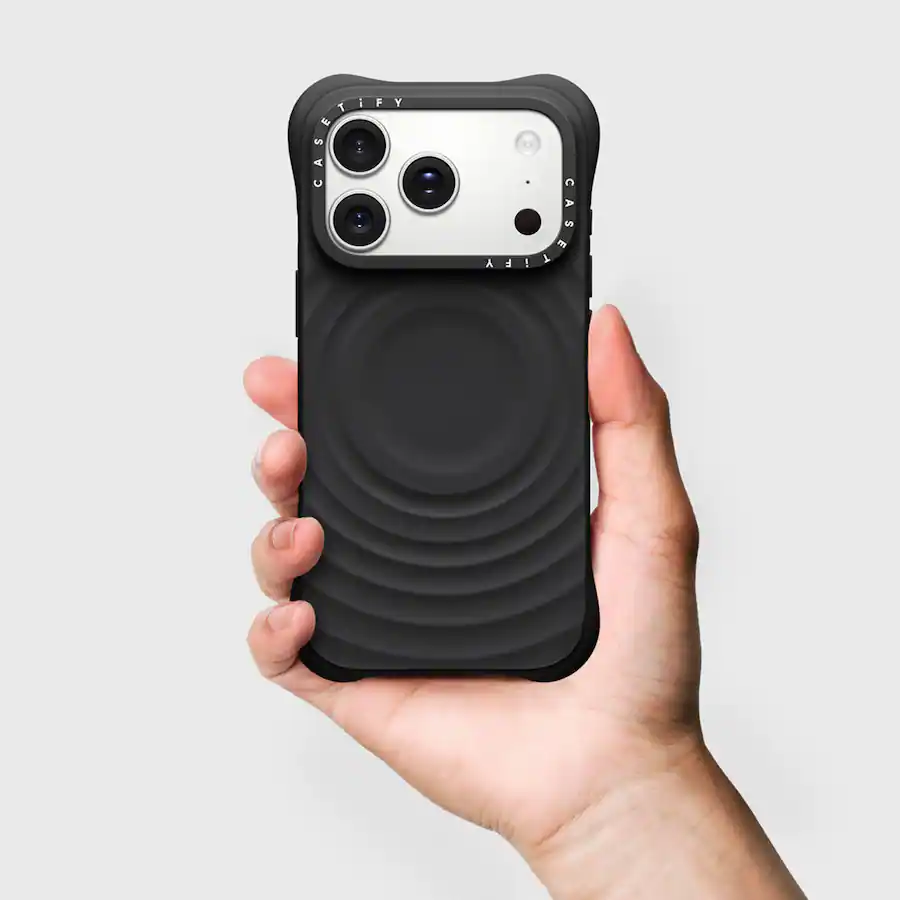 CASETiFY Apple iPhone 17 Pro Ripple Case Black CTF-34739843 CASETiFY Apple iPhone 17 Pro Ripple Case Black CTF-34739843