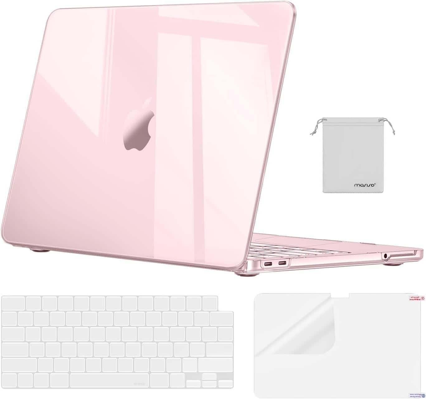mosiso 4in1 Hard Shell Kit for MacBook Neo 13 inch A18 Pro chip