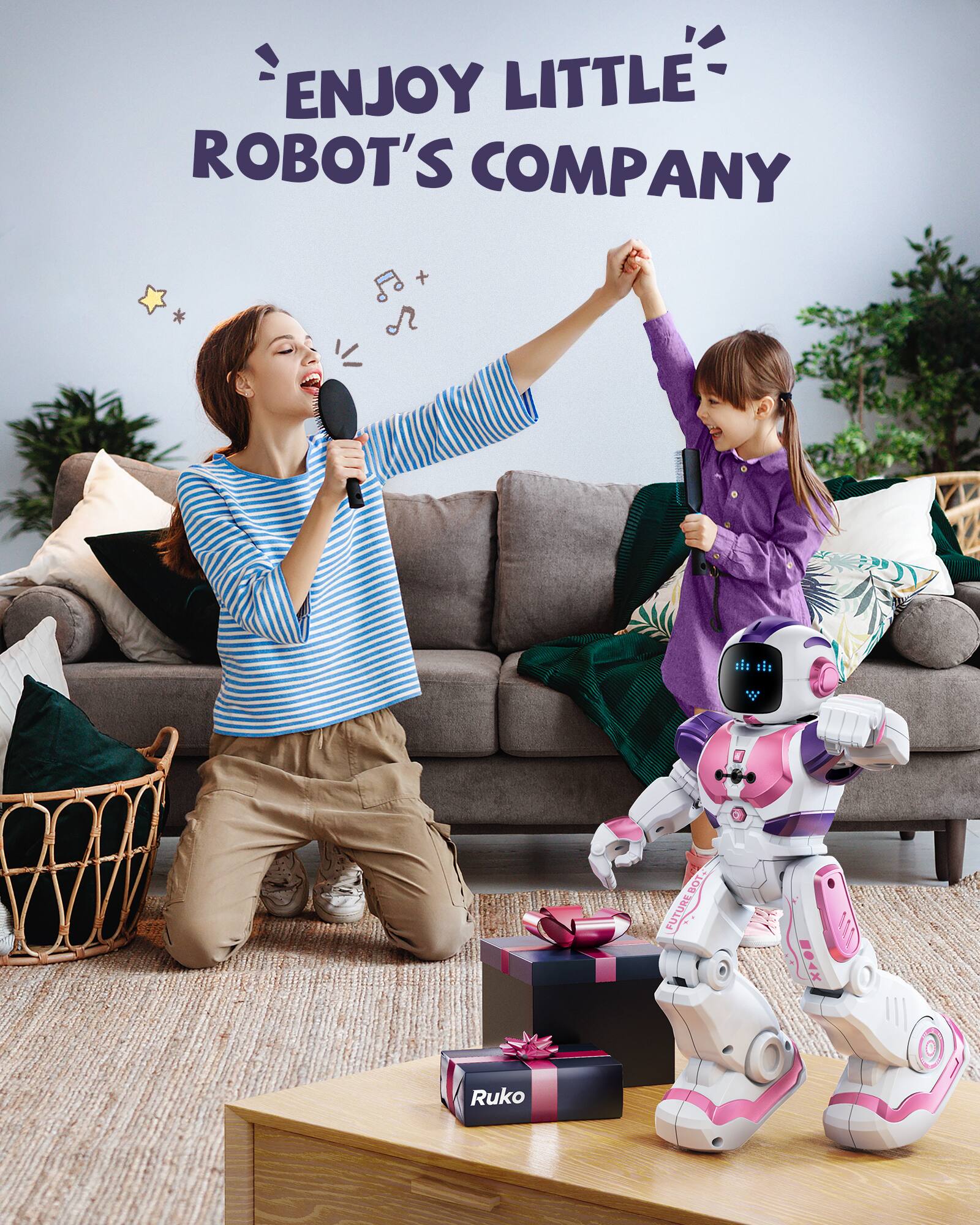 ENJOY LITTLE ROBOT'S COMPANY

FUTUREBOT

Ruko