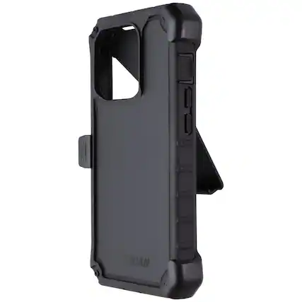 Front. Pelican - Pelican Ambassador Case for MagSafe for Apple iPhone 15 Pro - Shield Black - Black.