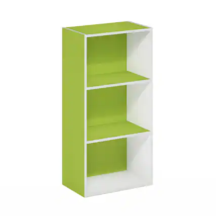 Front. Furinno - Pelli Cubic Storage Cabinet, Bookcase, Bookshelf, 6-Cube - Espresso.