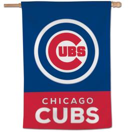 WinCraft - Chicago Cubs 28" x 40" Applique Vertical Banner - Multicolor