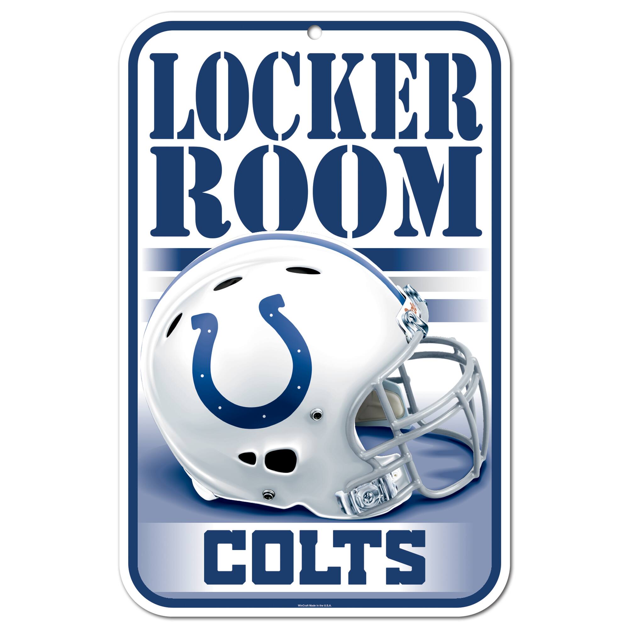 Indianapolis Colts 11'' x 17'' Indoor/Outdoor Sign