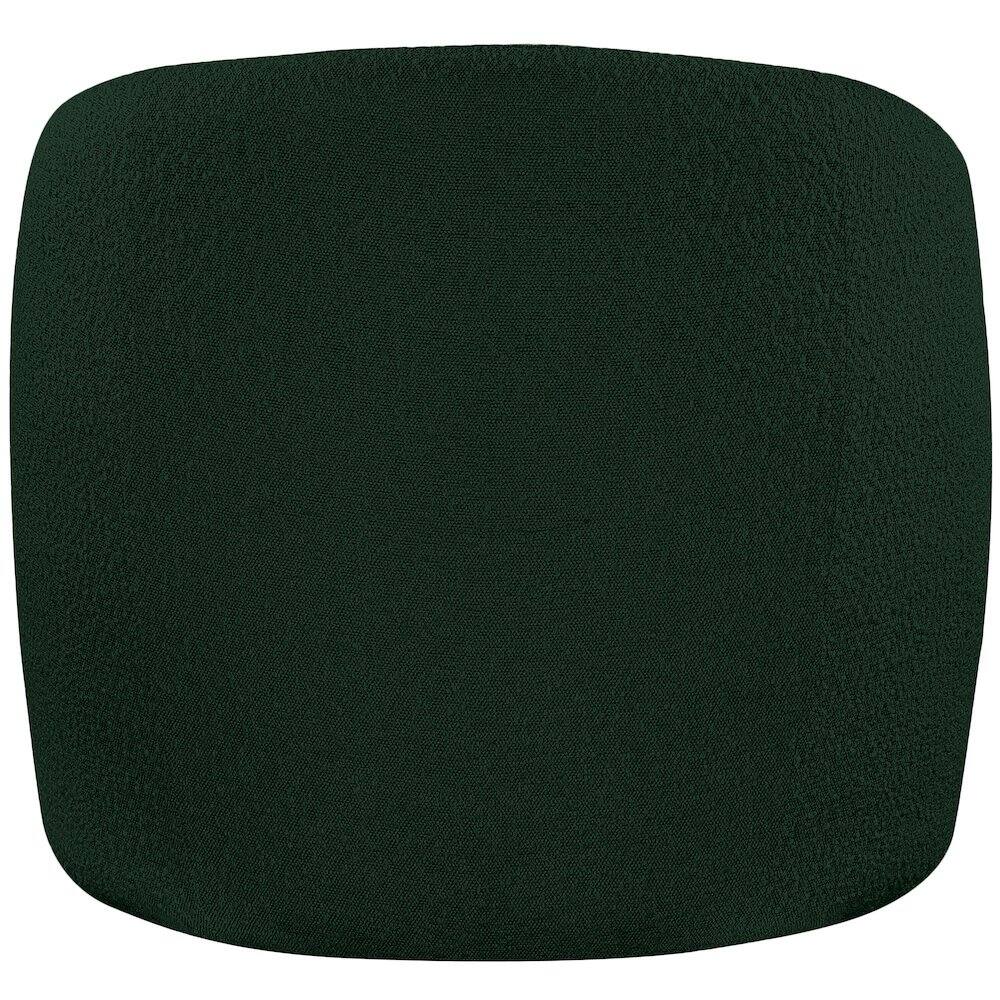 Alt View 1. Meridian Furniture - Acadia Green Boucle Fabric Accent Chair - Green.
