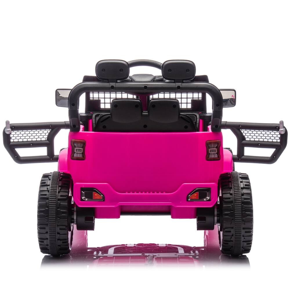 Alt View 8. Ropilly - Ropilly 24v kids ride on car Pink electric car for toddlers with Remote Control.