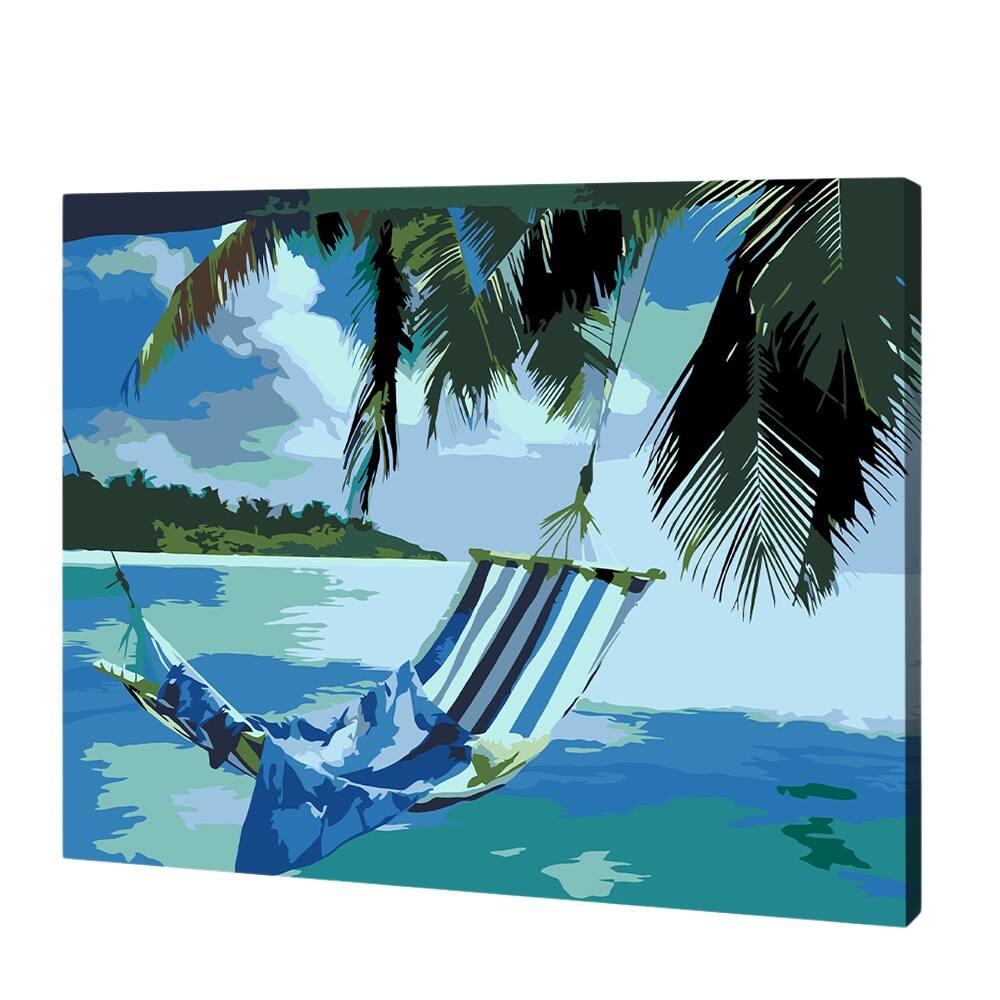 Artwille - Paint By Number Kit Paradise Island