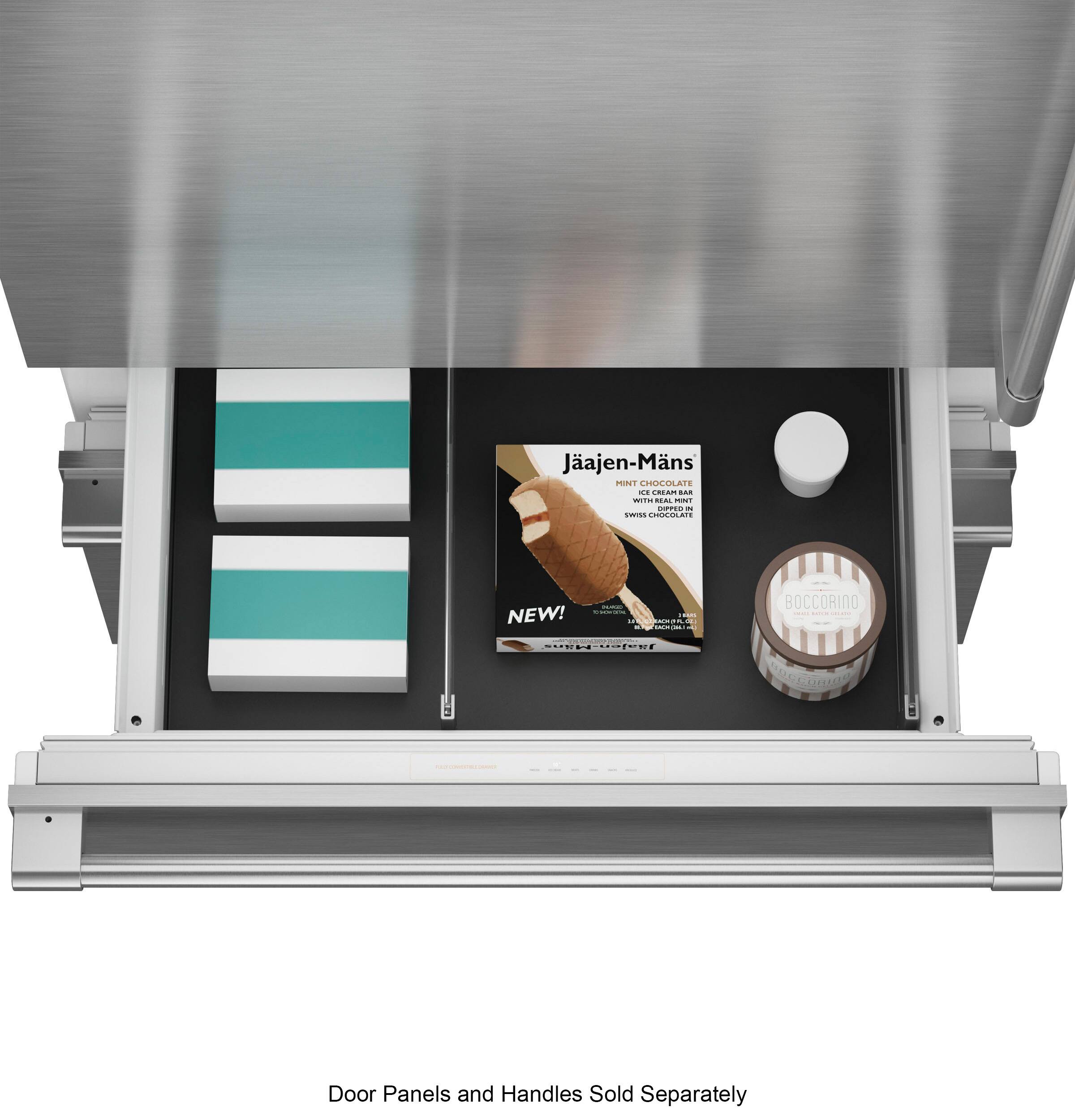 The text on the image reads: "Jajen-Mins OMT CHOCOLATE - COT 116.21300 NEW! - Boccacino | Door Panels and Handles Sold Separately."