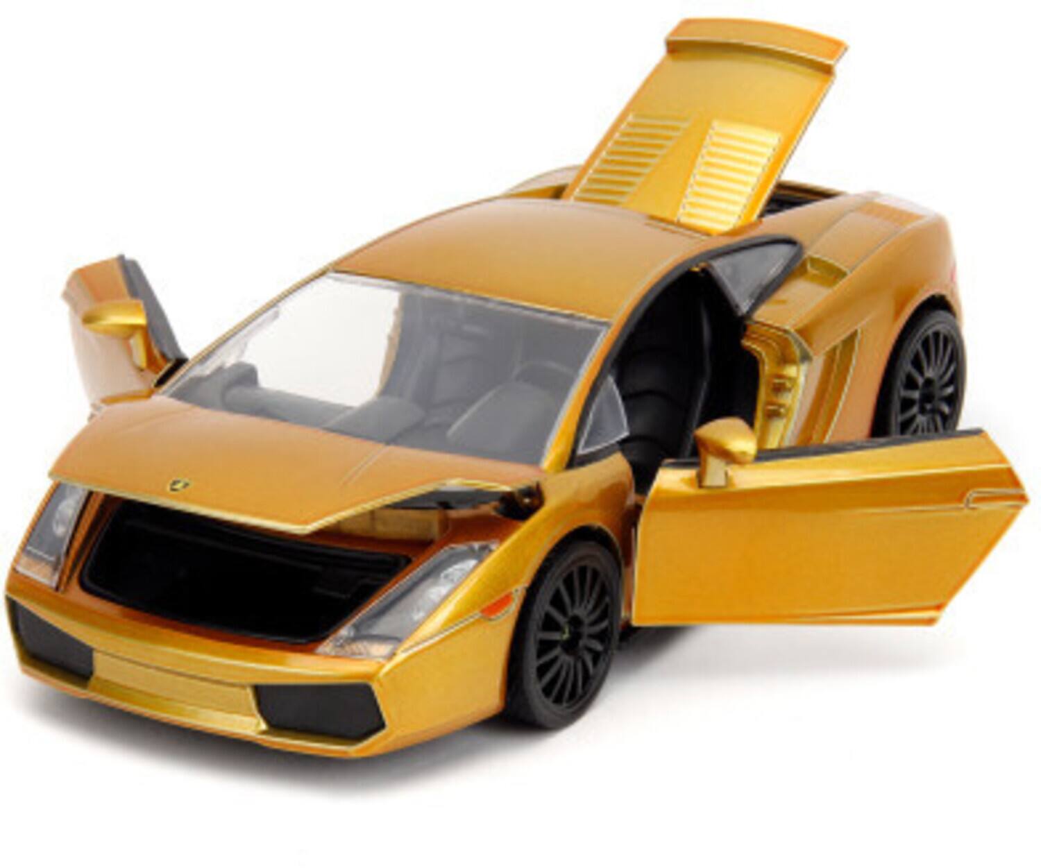 Alt View 1. Jada Toys - Jada Toys - 1:24 Fast & Furious X - Gold Lamborghini Gallardo   - Collectibles - Multicolor.