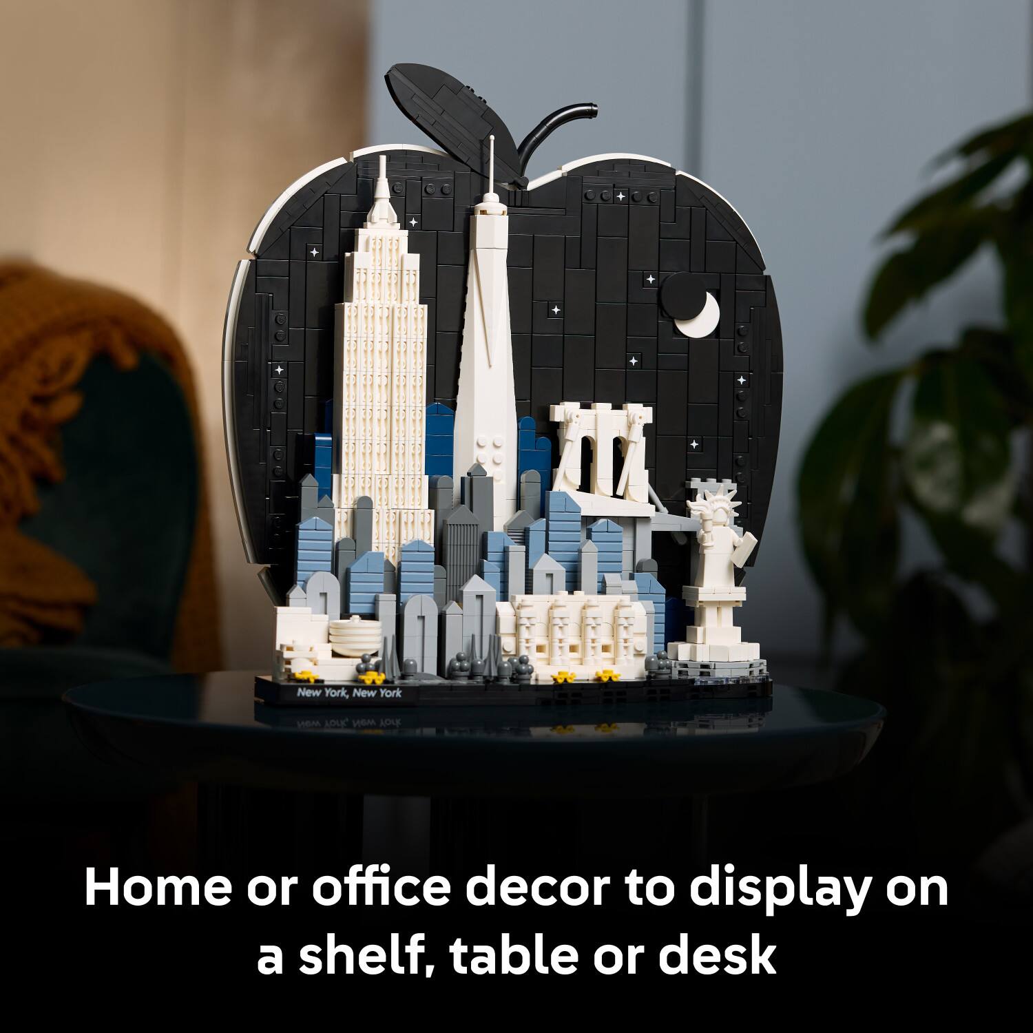 New York, New York

Home or office decor to display on a shelf, table or desk