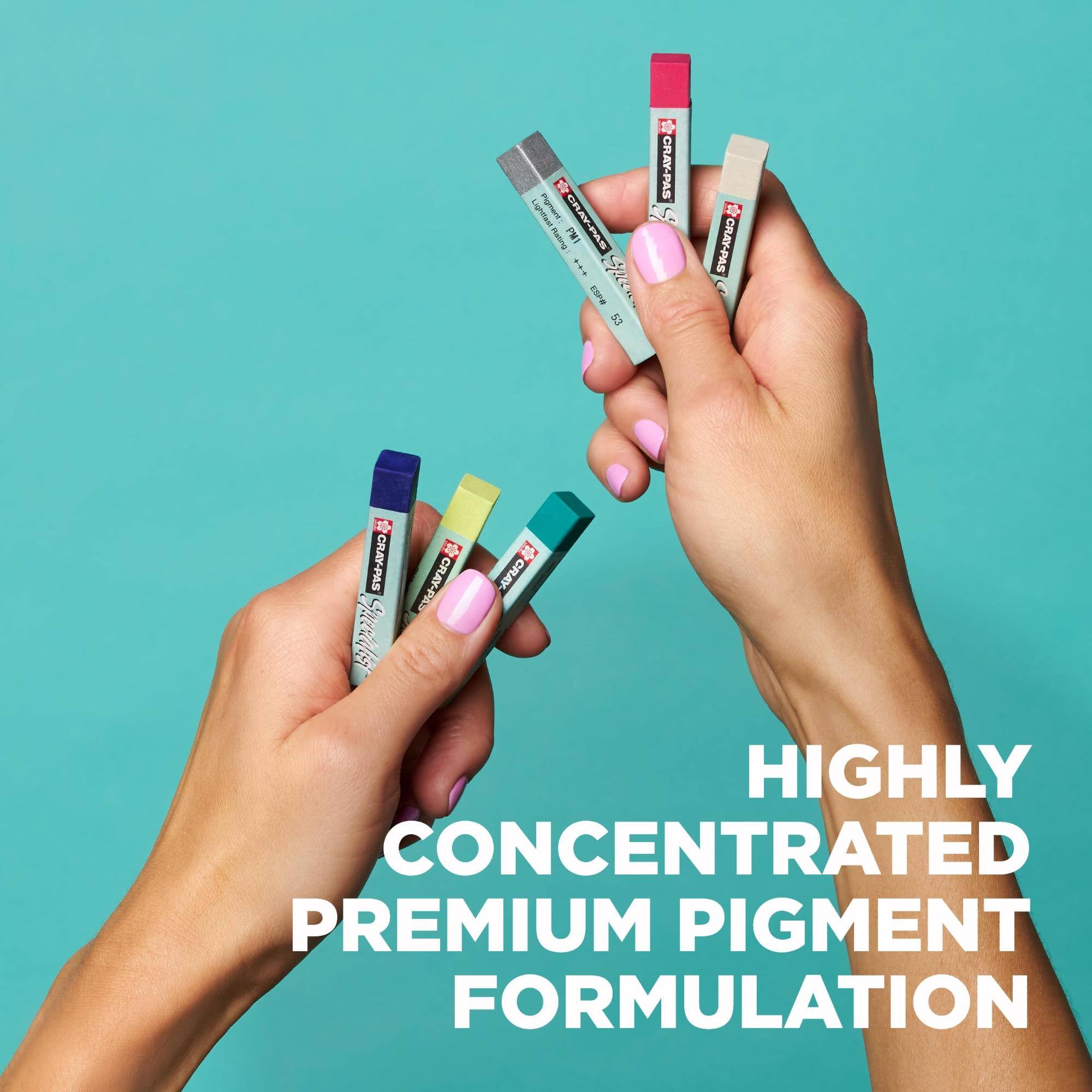 Lightland Pigment: CRAY-PAS S  
CRAY-PAS Lightfast Rating Raling PM1 ... ESP# 53  
CRAY-PAS  
CRAY-PAS CRAY-PAS CRAY Specialist  
HIGHLY CONCENTRATED PREMIUM PIGMENT FORMULATION