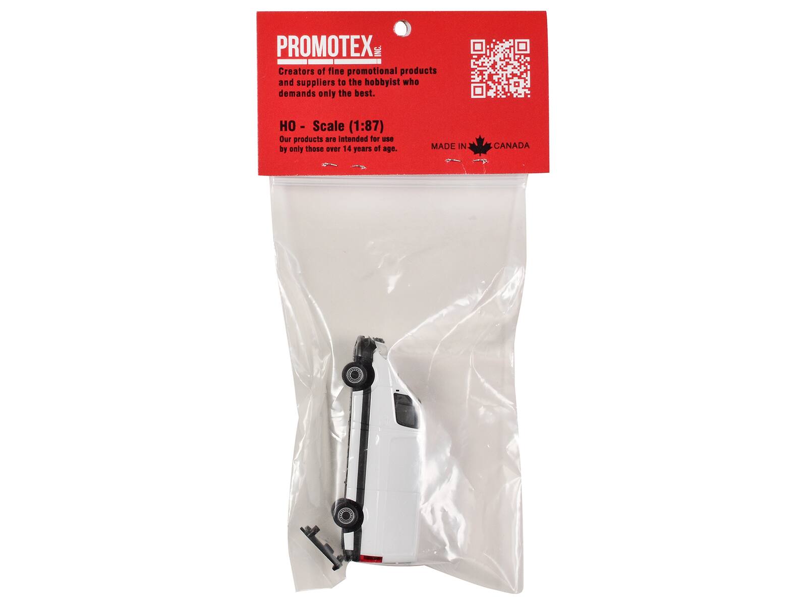 PROMOTEX  
Creators of fine promotional products and suppliers to the hobbyist who demands only the best.  

HO - Scale (1:87)  
Our products are intended for use by only those over 14 years of age.  

MADE IN CANADA