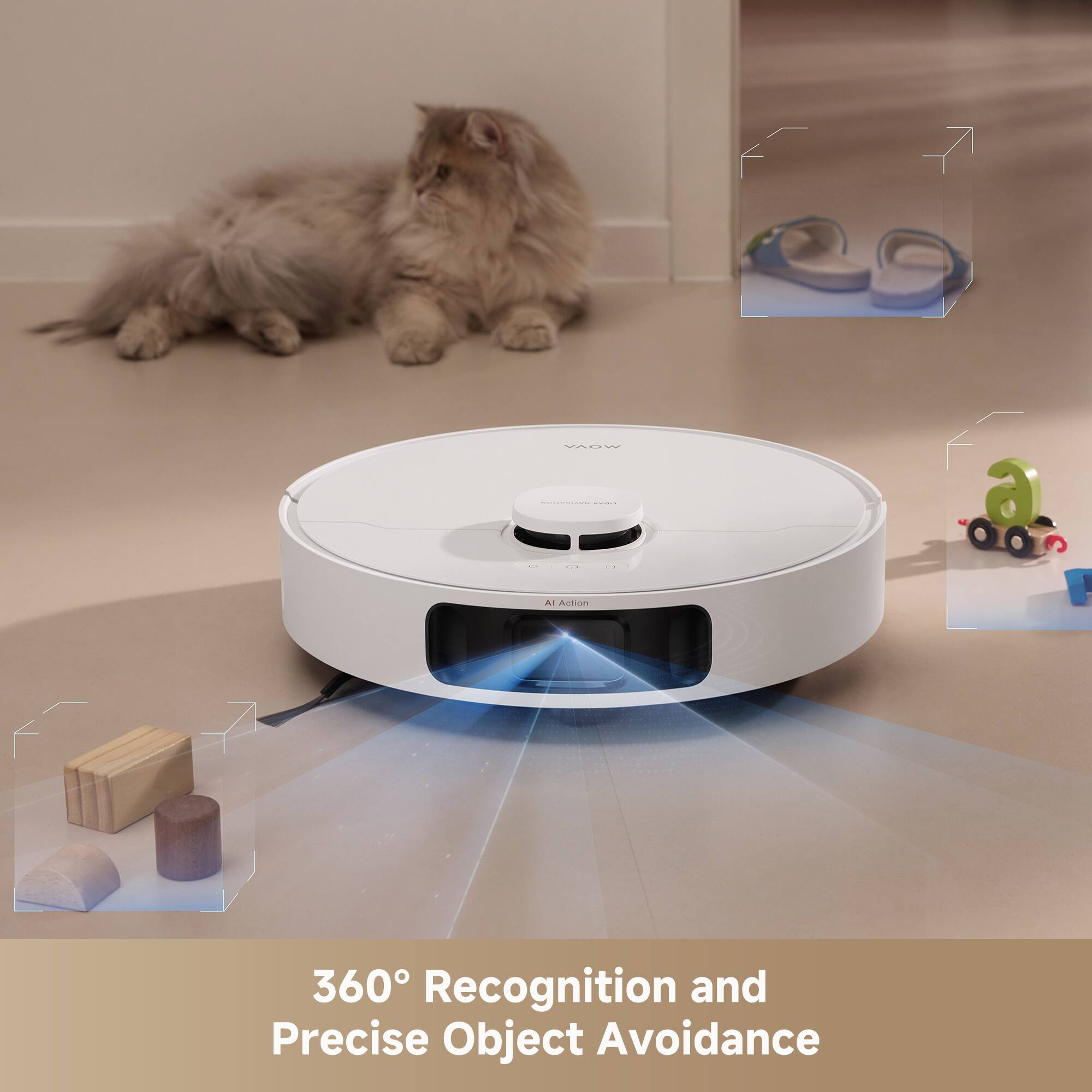 A8W  
360° Recognition and Precise Object Avoidance