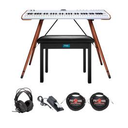 AstroLab 61-Key Stage Keyboard with Arturia Wooden Leg and Accessories