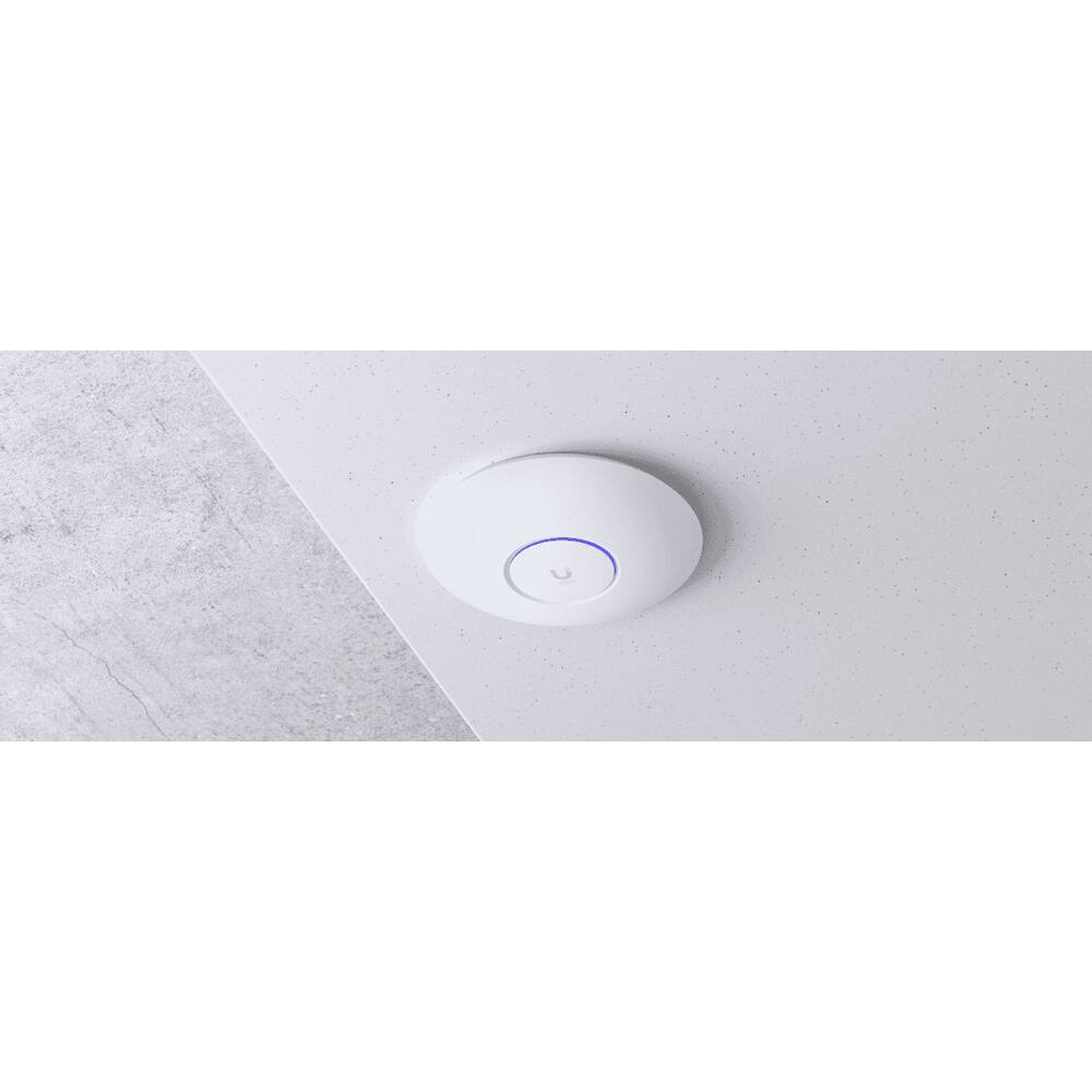 Alt View 3. Ubiquiti - Networks UniFi U6+ Dual-Band Wi-Fi 6 Access Point U6+-US - White.