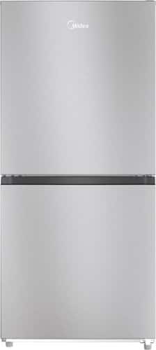 Midea - 20 cu. ft. 50/50 Flex™ 3-in-1 Garage Ready Frost Free Convertible Freezer with Energy Star Certification - Stainless Steel