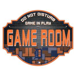 Fan Creations - Detroit Tigers 12'' Game Room Tavern Sign - Multicolor