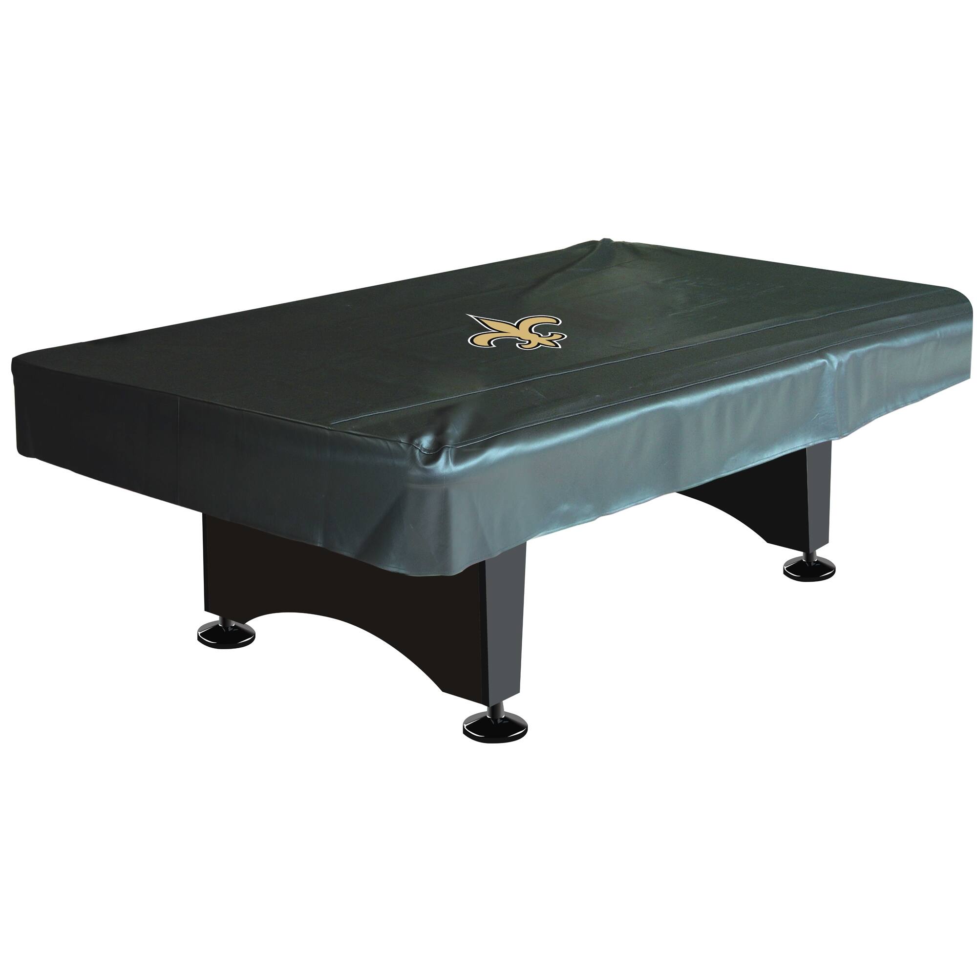 Front. Imperial - New Orleans Saints 8' Deluxe Pool Table Cover - Multicolor.