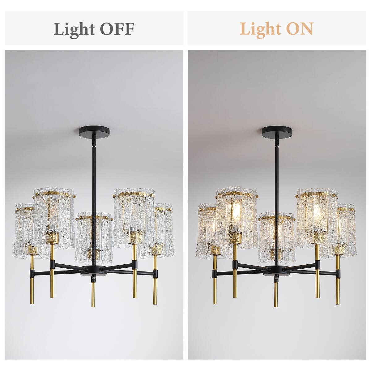 Light OFF  
Light ON