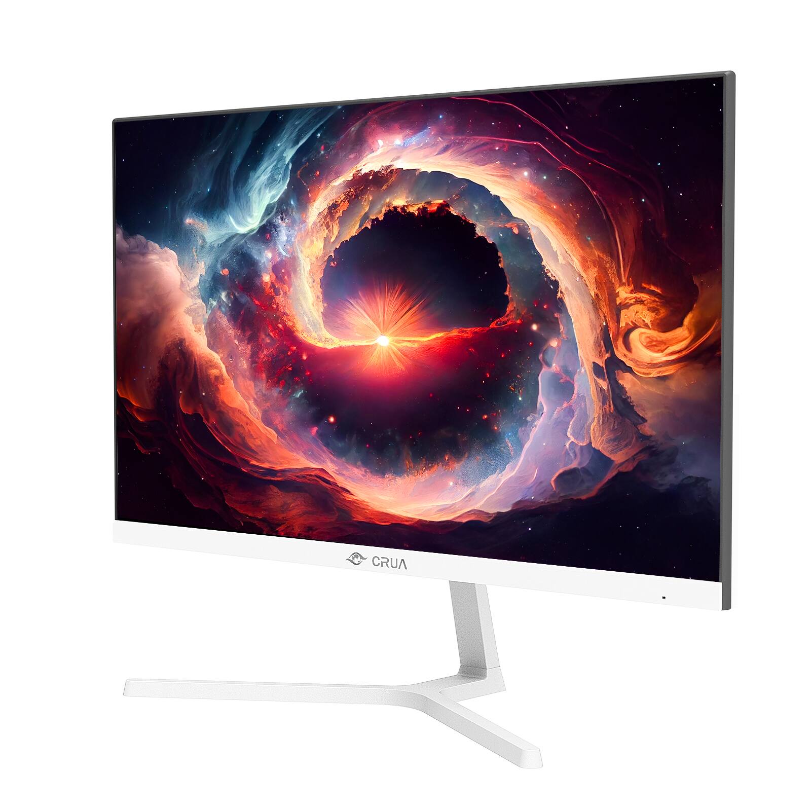 Angle. CRUA - 22 Inch Computer Monitor,FHD 1080P/100Hz,120 sRGB,Low Blue Light,Wall Mountable,VGA & HDMI.