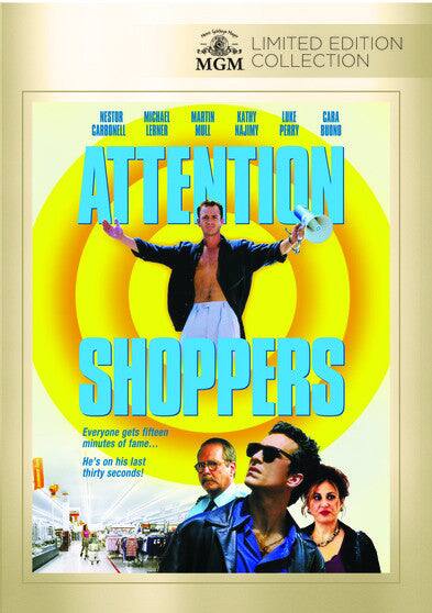 Front. Attention Shoppers - DVD.