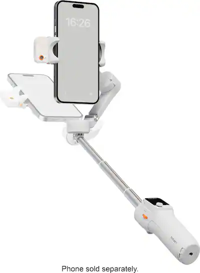 hohem iSteady V3 Ultra Smartphone Gimbal, iPhone Gimbal met 360° Follow, Multimodale AI Tracker, 1,22 Touchscreen & Opvouwbaar Ontwerp, iSteady 9.0 Telefoonstabilisator voor Filmen hohem iSteady V3 Ultra Smartphone Gimbal, iPhone Gimbal met 360° Follow, Multimodale AI Tracker, 1,22 Touchscreen & Opvouwbaar Ontwerp, iSteady 9.0 Telefoonstabilisator voor Filmen