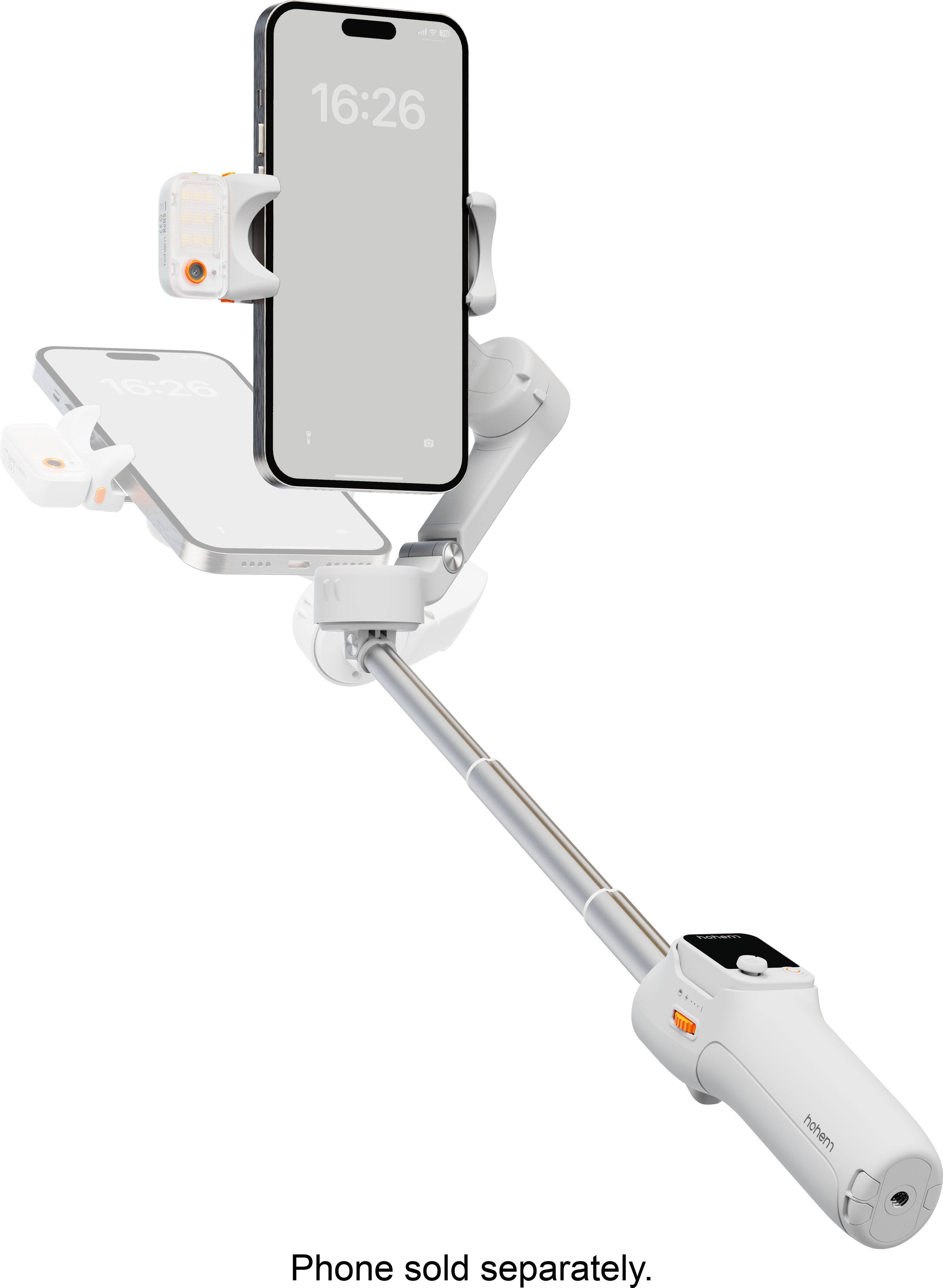 - E - 1 16:26 I | 16:26 PR iaaO  
Phone sold separately.