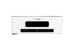 Unique Appliances - 30" Classic Retro Over-the-Range Microwave - Marshmallow White - Front_Zoom