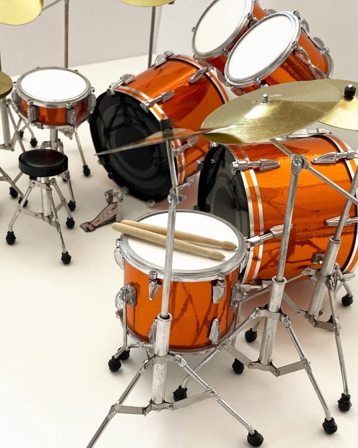 Lars Ulrich Axe Heaven Lars Ulrich Metallica Tama Magnetic Orange
