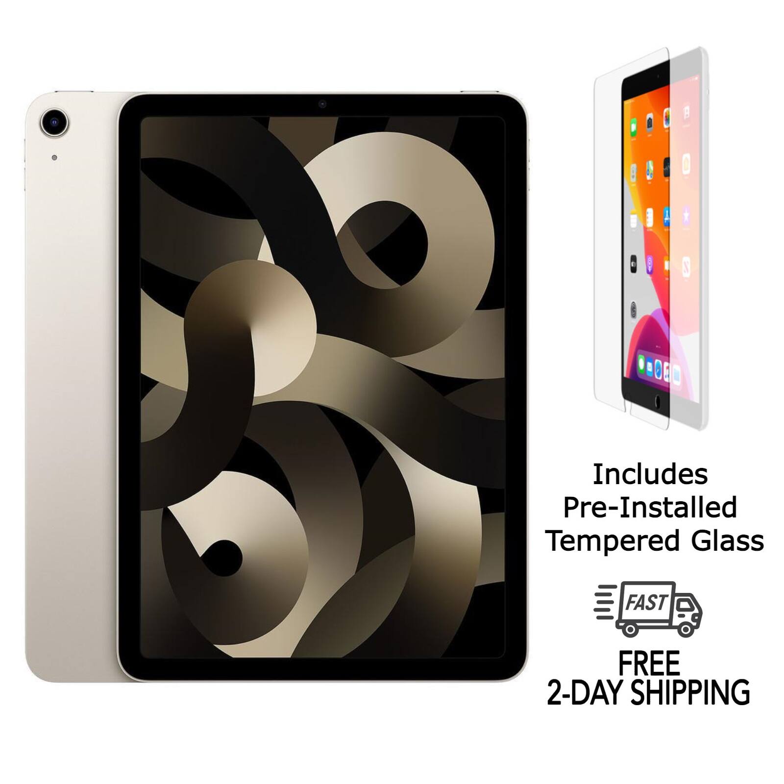 Includes Pre-Installed Tempered Glass  
FAST FREE 2-DAY SHIPPING