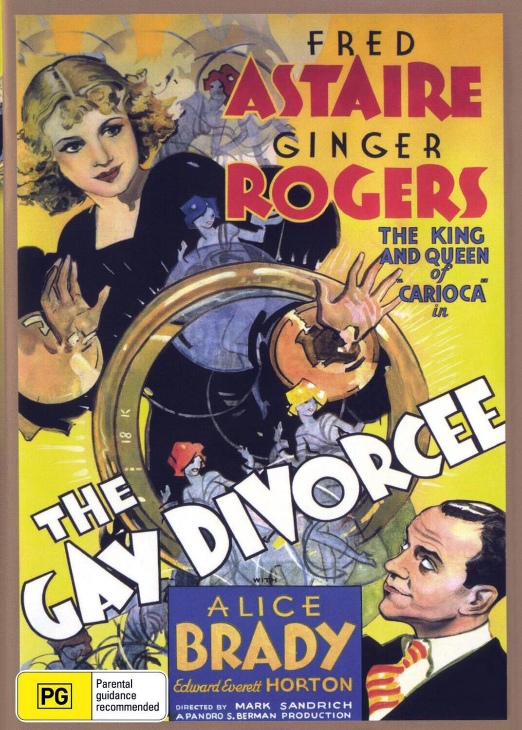 Front. The Gay Divorcee   - DVD.