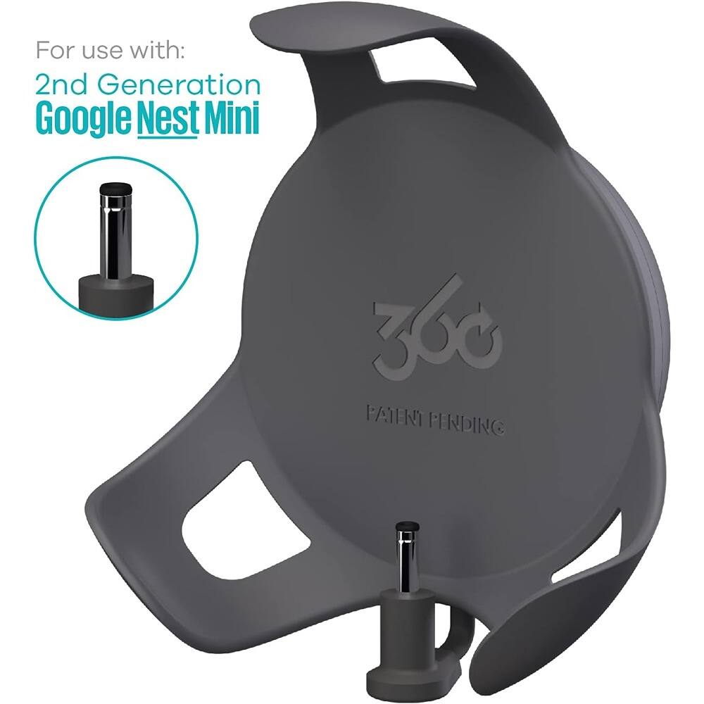For use with:  
2nd Generation Google Nest Mini  

360°  
PATENT PENDING