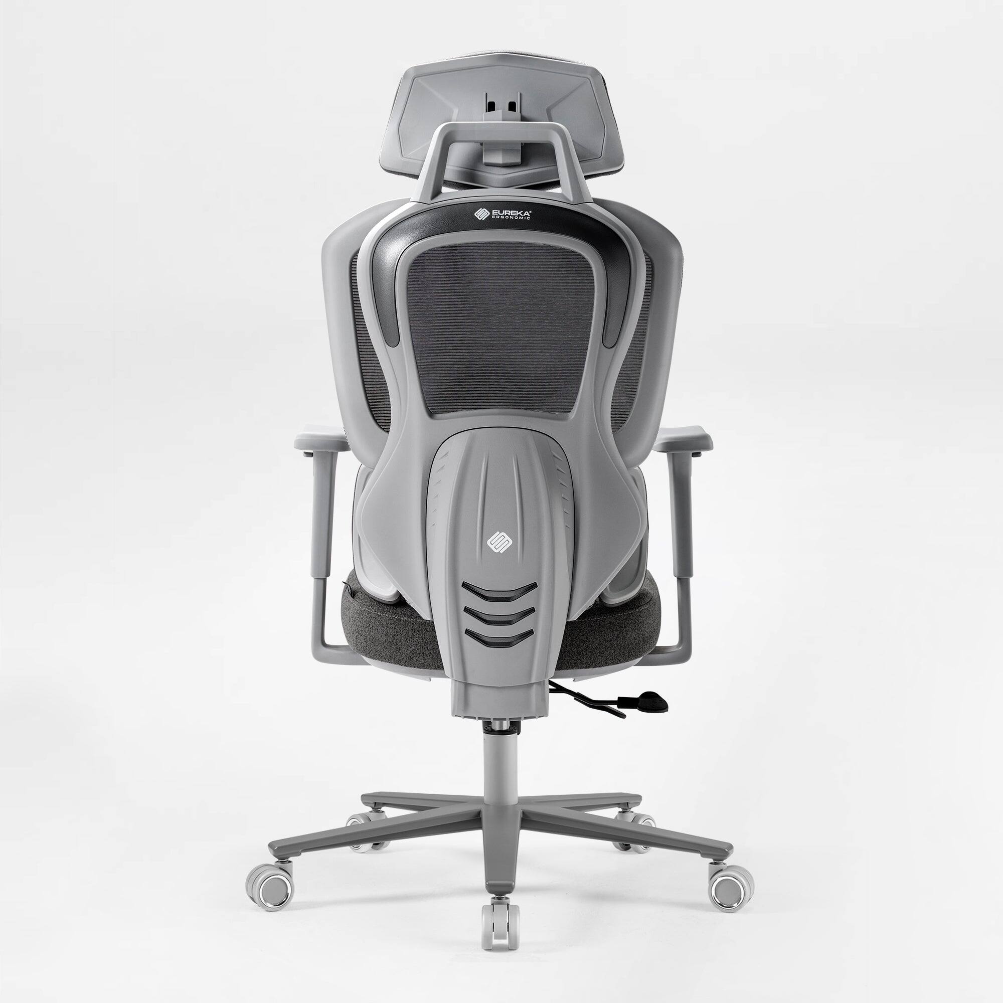 Alt View 2. Eureka Ergonomic - Ergonomic Gaming Chair with Adjustable Armrest Headrest & Lumbar Support - Gray.