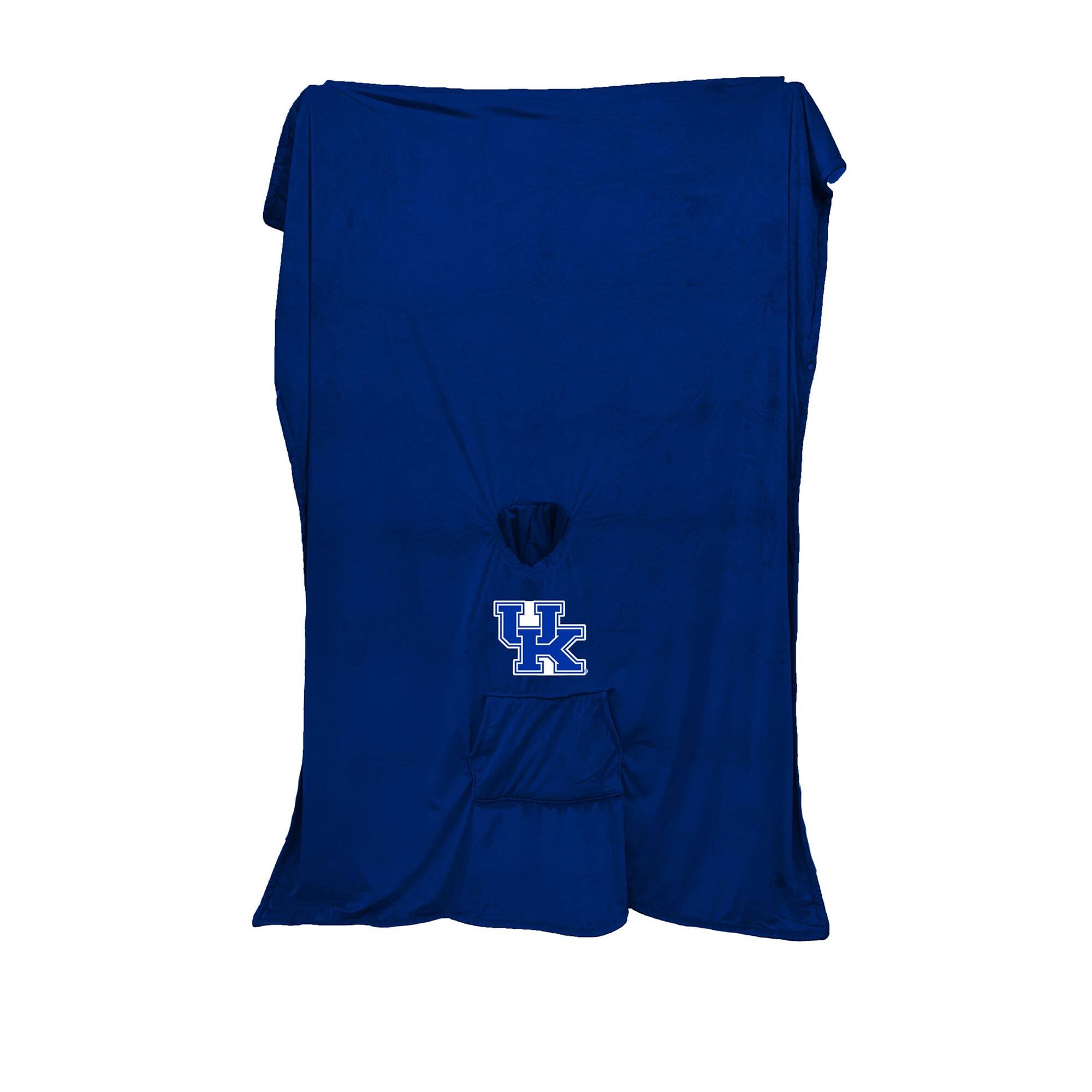 Alt View 2. Pegasus - Kentucky Wildcats 60" x 80" Logo Patch Sherpa Team Color Bloncho - Multicolor.