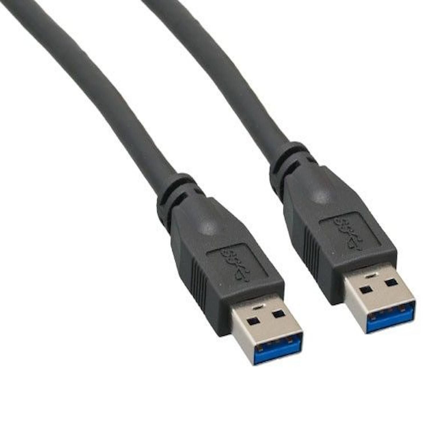 Sanoxy - 10ft USB 3.0 SuperSpeed A Male to A Male Cable - Black