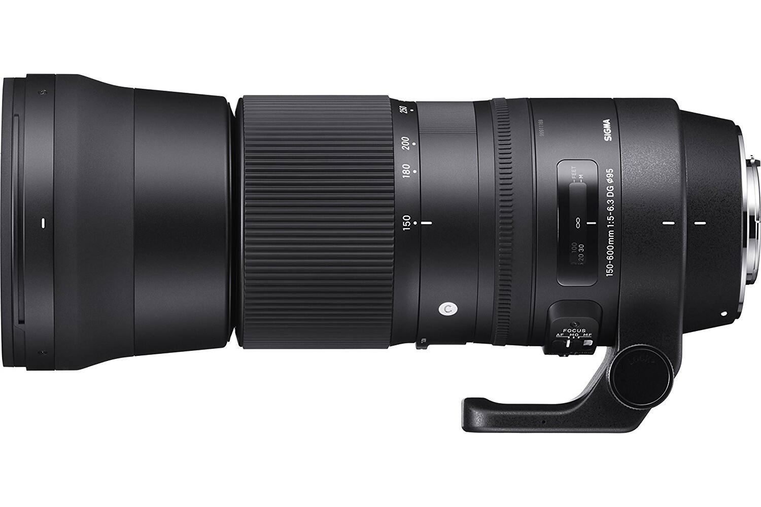 150 600mm f/5 6.3 Contemporary DG OS HSM Lens with Sigma USB