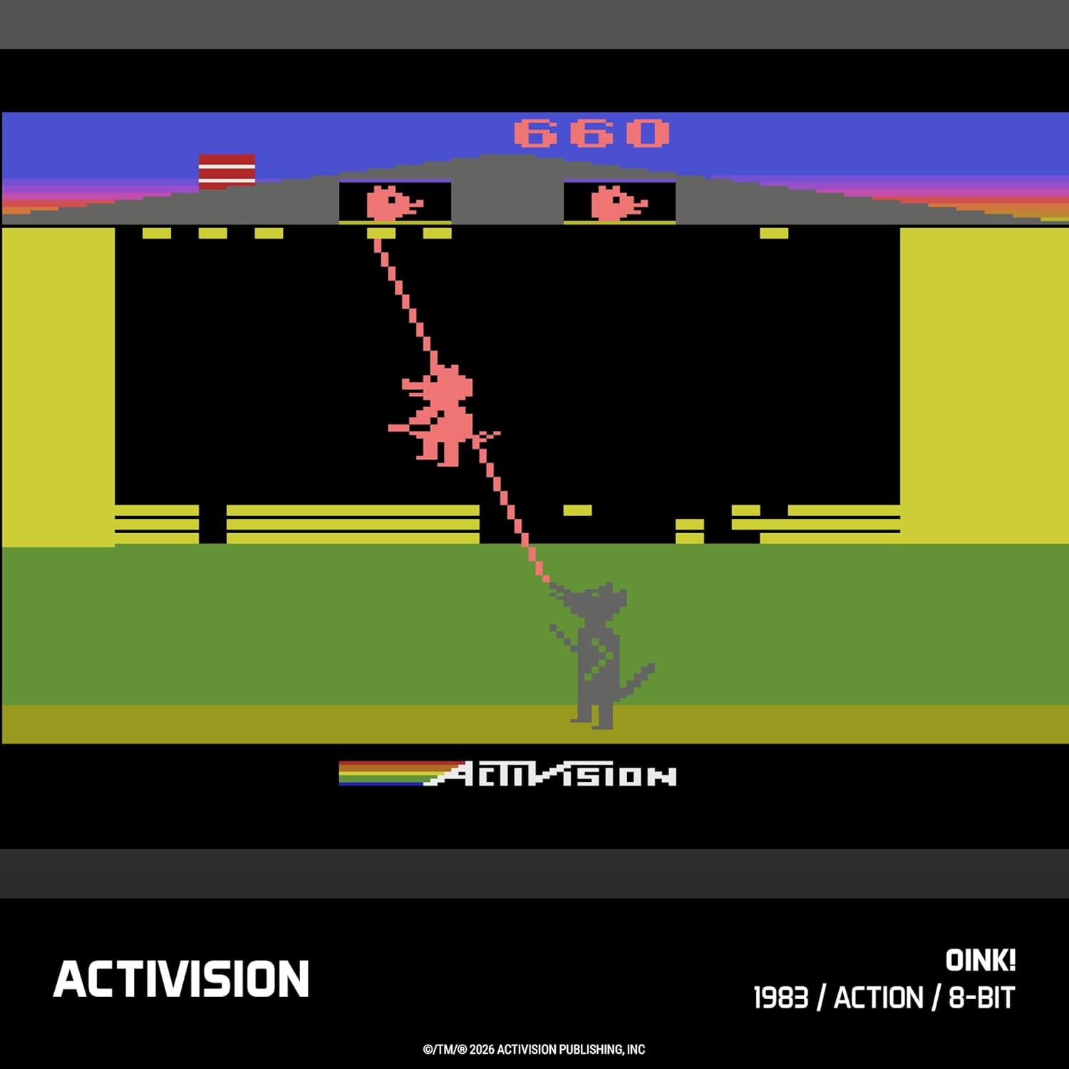 660 E iSIoN ACTIVISION OINK! 1983 / ACTION / 8-BIT  
©TM/2026 ACTIVISION PUBLISHING, INC