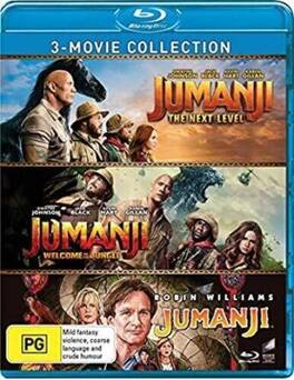 Jumanji: 3-Movie Collection: Jumanji / Jumanji: Welcome to the Jungle /Jumanji: The Next Level - BLU-RAY