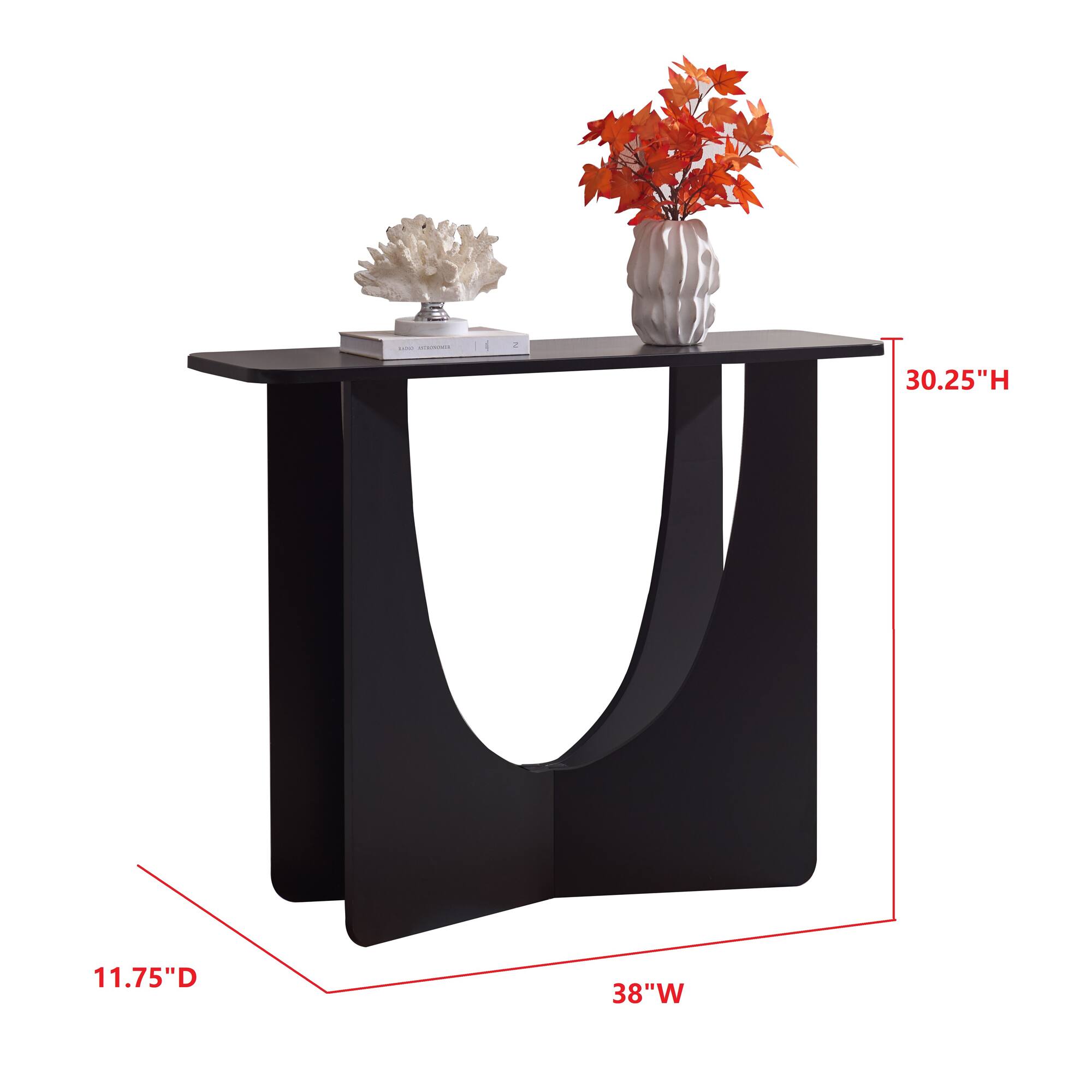 30.25"H 11.75"D 38"W