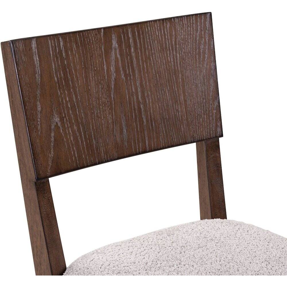 Alt View 5. Liberty Furniture Industries - Cascade Falls Panel Back Side Chair for Dining Room - Set of 2 - Satin Espresso - Satin Espresso.