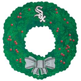 Fan Creations - Chicago White Sox 16'' Team Wreath Sign - Green