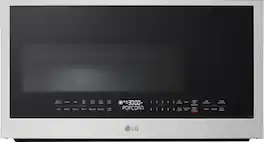 LG - 2.0 Cu. Ft. Over-the-Range Smart Microwave with Sensor Cooking and EasyClean - Stainless Steel